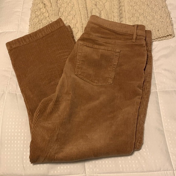 LOFT 2 pair The Straight High Rise Corduroy pants - Picture 2 of 10